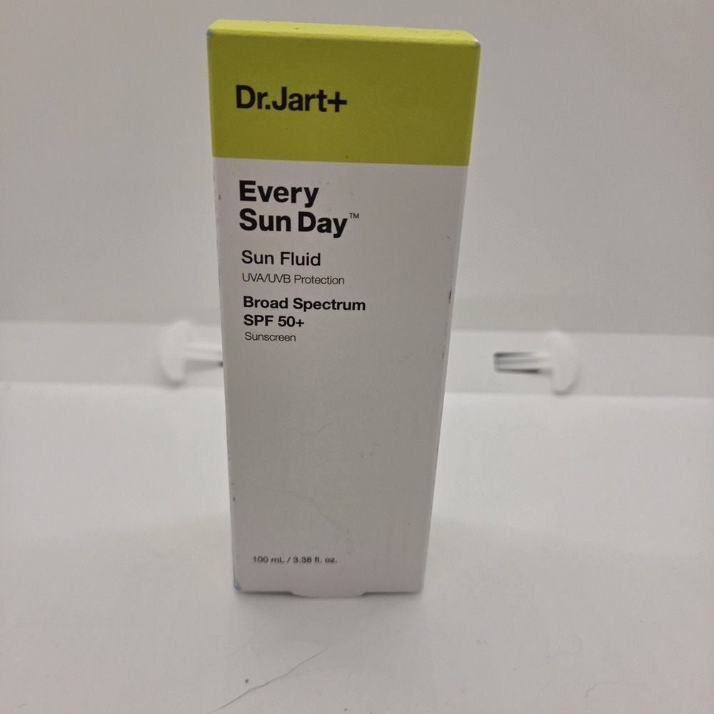 Dr. Jart+ Every Sun Day‎ Sun Fluid SPF 50+ Sunscreen 3.38 oz 100mL New